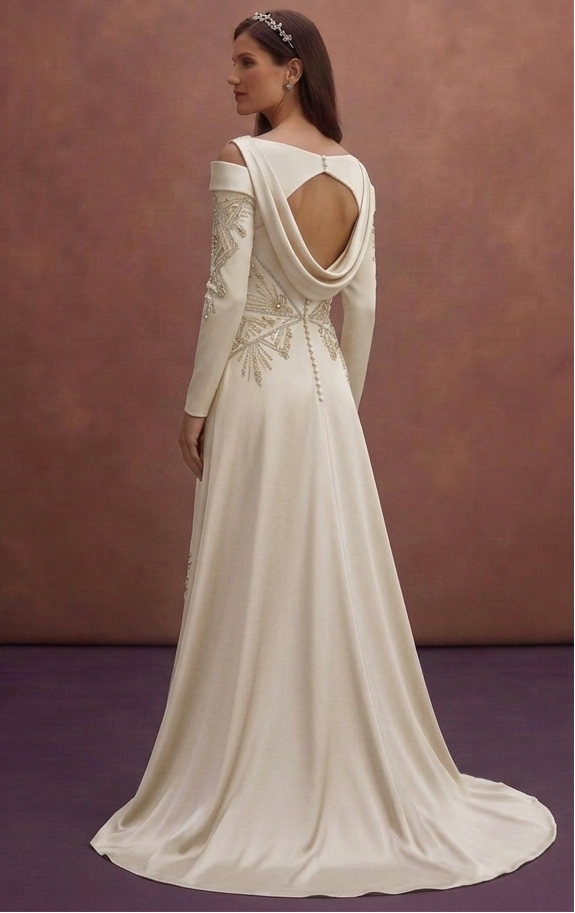 Hollywood Glam Wedding Dresses with Luxe Satin Finish