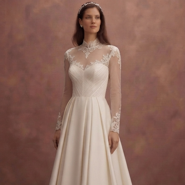 Italian Silk Wedding Dresses with Premium Craftsmanship