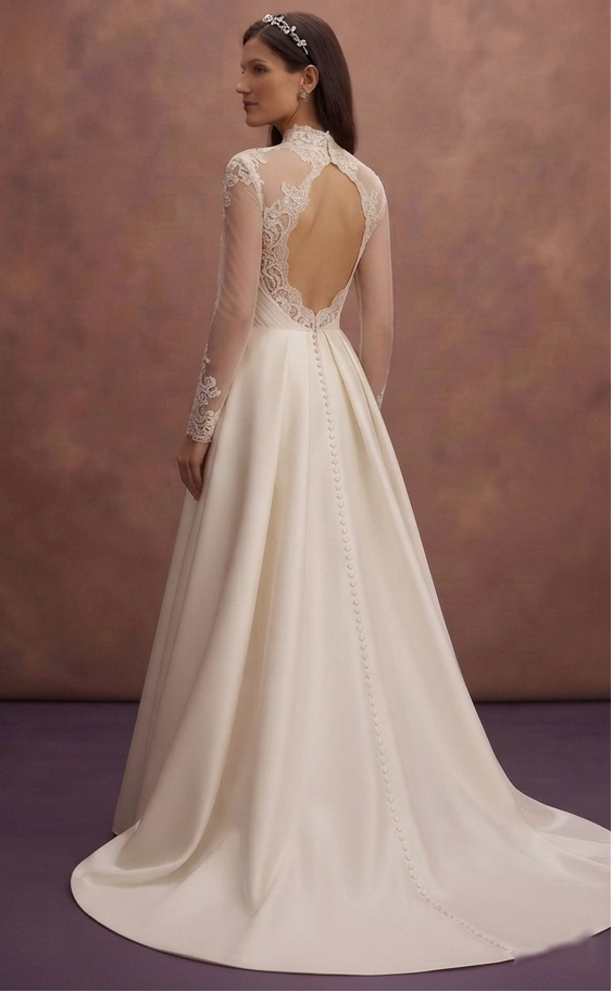 Italian Silk Wedding Dresses with Premium Craftsmanship