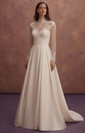 Italian Silk Wedding Dresses with Premium Craftsmanship