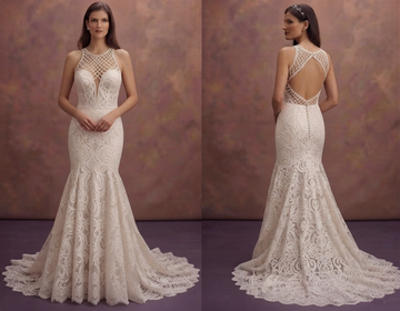 Ivory Lace Wedding Dresses with Timeless Appeal