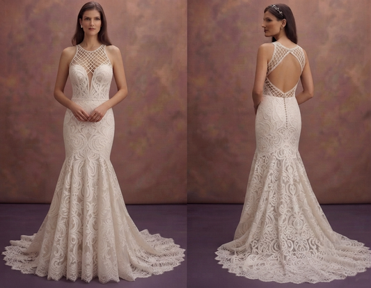 Ivory Lace Wedding Dresses with Timeless Appeal