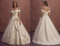Ivory Mikado Bridal Dress with Timeless Princess Shape