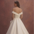 Ivory Mikado Bridal Dress with Timeless Princess Shape