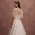 Ivory Organza Wedding Dresses with Classic Elegance