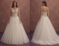 Ivory Princess Wedding Dress with Beaded Corset Top