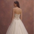 Ivory Princess Wedding Dress with Beaded Corset Top