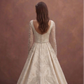 Jacquard Wedding Dresses with Rich Texture