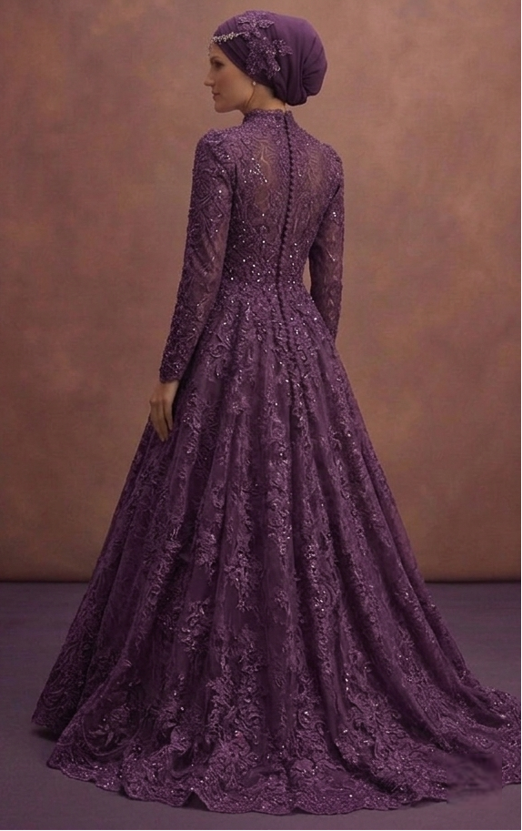 Lace Muslim Prom Dresses – Romantic Modest Designs