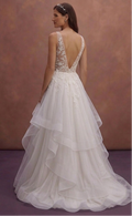 Layered Tulle Wedding Dresses with Soft Volume