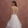 Layered Tulle Wedding Dresses with Soft Volume