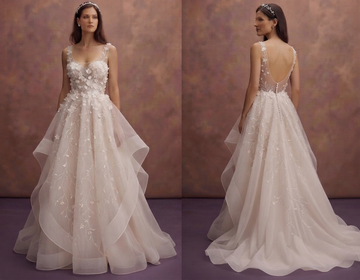 Lightweight Organza Wedding Dresses for Summer Brides