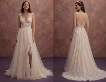 Lightweight Tulle Wedding Dresses for Summer Weddings