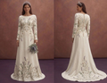 Linen Wedding Dresses for Casual Outdoor Weddings