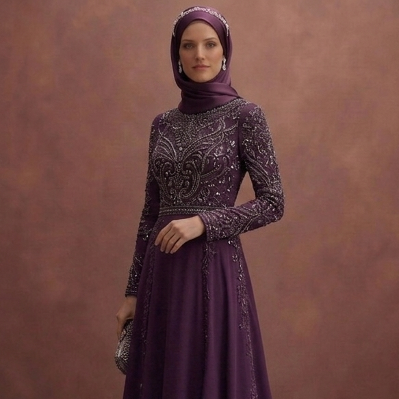 Long Sleeve Maxi Muslim Prom Dresses – Classic Modesty