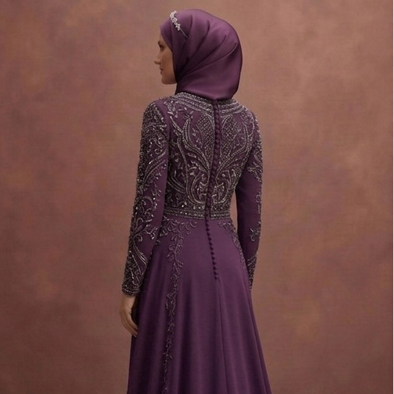 Long Sleeve Maxi Muslim Prom Dresses – Classic Modesty