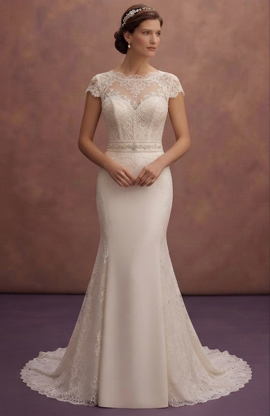 Luxury Bridal Gowns with Exclusive French Lace