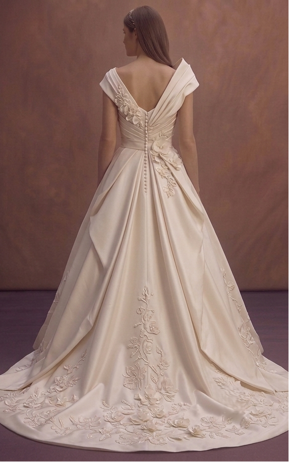 Luxury Bridal Gowns with Premium Silk Fabrics