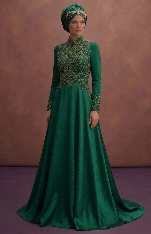 Maxi Muslim Prom Dresses – Full Length & Modest Elegance