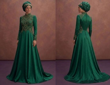 Maxi Muslim Prom Dresses – Full Length & Modest Elegance