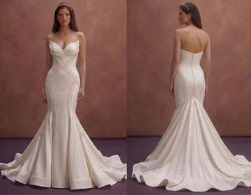 Mermaid Wedding Dresses with Glamorous Curves