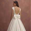 Mikado Ball Gown Wedding Dresses with Structured Elegance