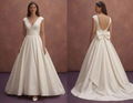 Mikado Ball Gown Wedding Dresses with Structured Elegance