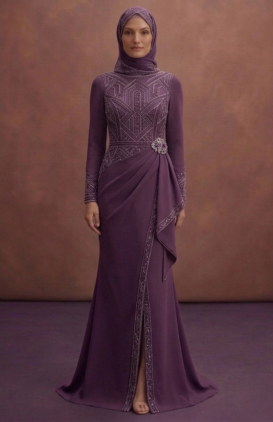 Minimalist Muslim Prom Dresses – Clean & Chic Designs