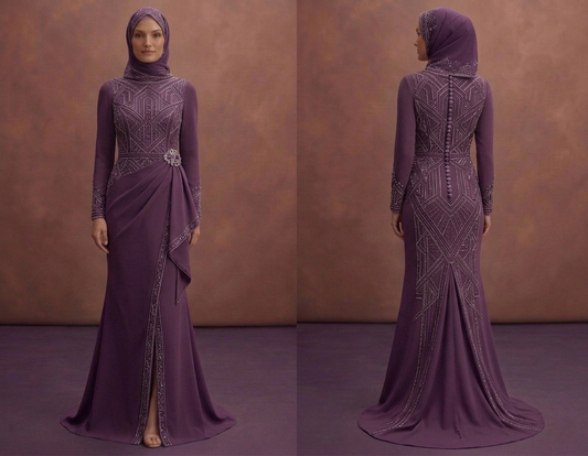 Minimalist Muslim Prom Dresses – Clean & Chic Designs
