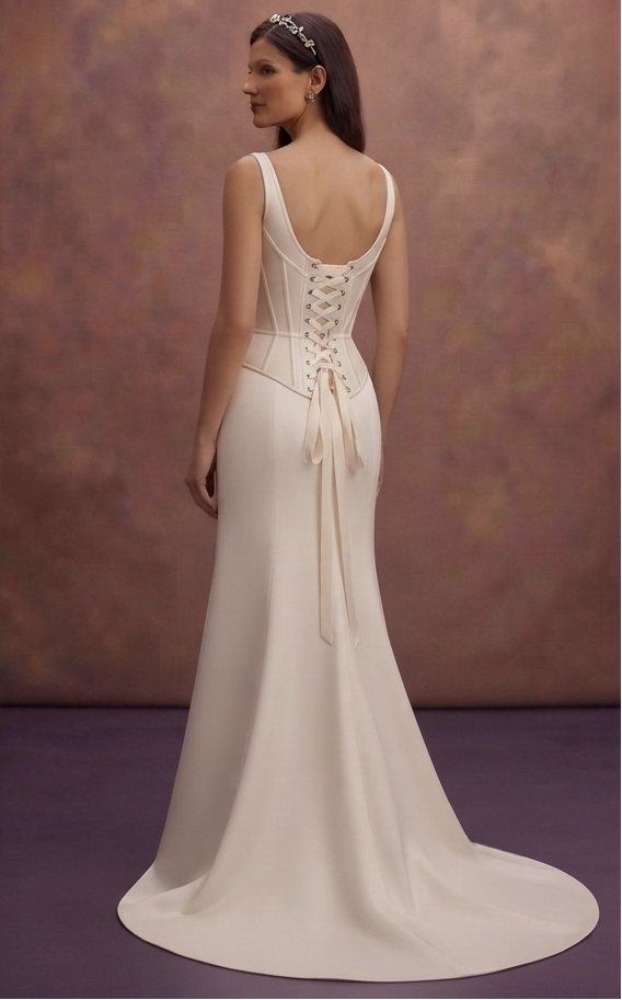 Modern Bridal Gowns with Sculpted Corset Bodices