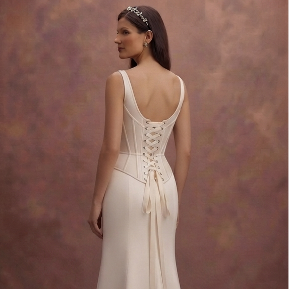 Modern Bridal Gowns with Sculpted Corset Bodices