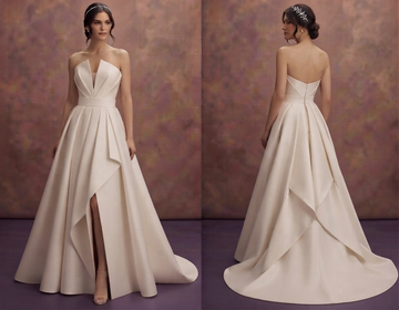Modern Wedding Dresses with Architectural Silhouettes