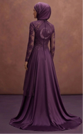 Modest Muslim Prom Dresses in Satin, Chiffon & Lace