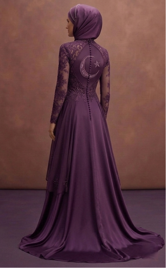 Modest Muslim Prom Dresses in Satin, Chiffon & Lace