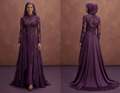 Modest Muslim Prom Dresses in Satin, Chiffon & Lace