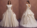 Moonlight Ivory Wedding Dress with Dramatic Overskirt