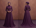 Muslim Prom Dresses with Hijab-Friendly Designs
