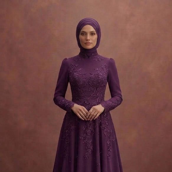 Muslim Prom Dresses with Hijab-Friendly Designs