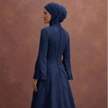 Navy Blue Muslim Prom Dresses – Elegant Evening Wear