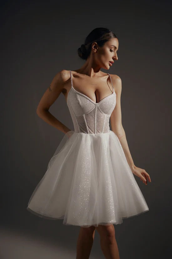 2 su 1 abito da sposa sirena moderna manica a maniche papi raso da sposa abito da sposa Princess Vestido de nolia