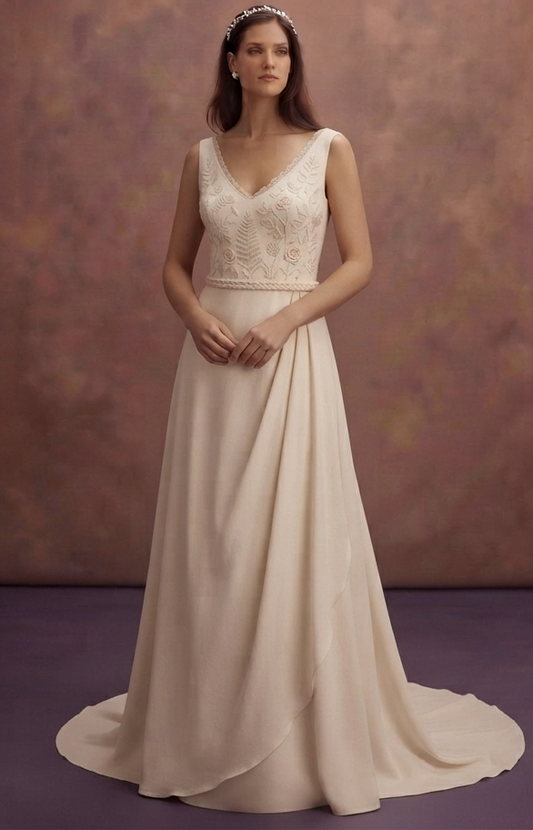 Organic Cotton Wedding Dresses with Natural Elegance