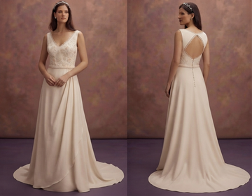 Organic Cotton Wedding Dresses with Natural Elegance