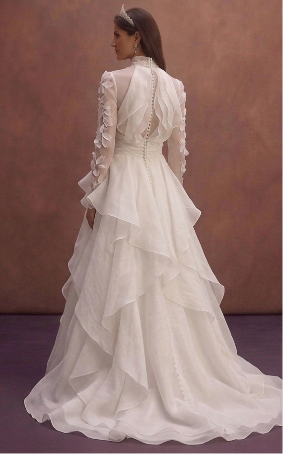 Organza Wedding Dresses with Soft Volume