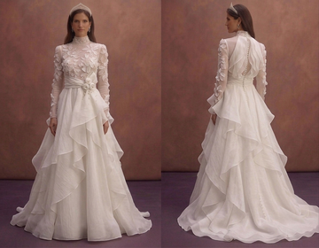 Organza Wedding Dresses with Soft Volume