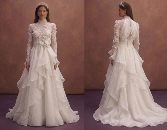 Organza Wedding Dresses with Soft Volume