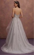 Overskirt Wedding Dresses with Dramatic Elegance