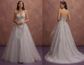 Overskirt Wedding Dresses with Dramatic Elegance