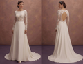 Parisian Style Wedding Dresses with French Lace Details