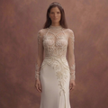 Pearl Beaded Wedding Dresses with Luxurious Details