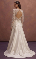 Pearl Court Wedding Dress with Chic Modern Finish